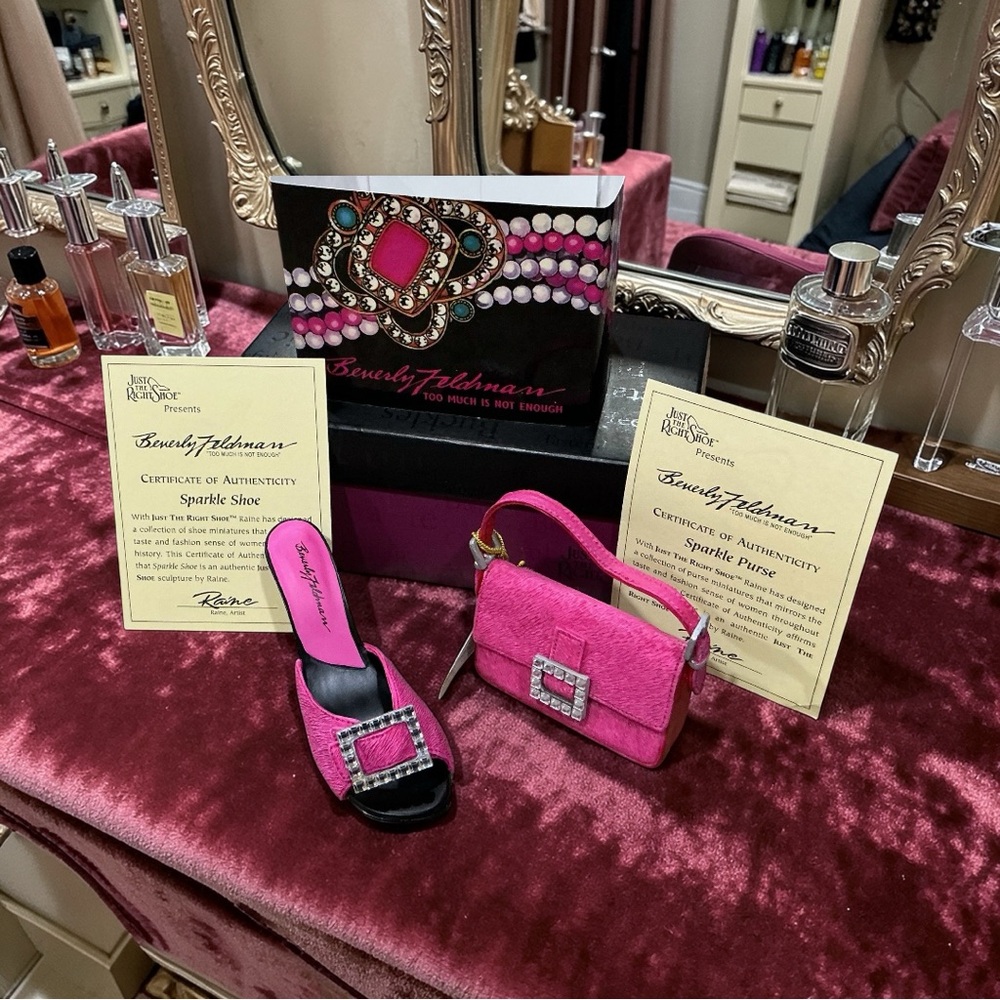 Just the Right Shoe - Beverly Feldman “Sparkle” Shoe and Purse